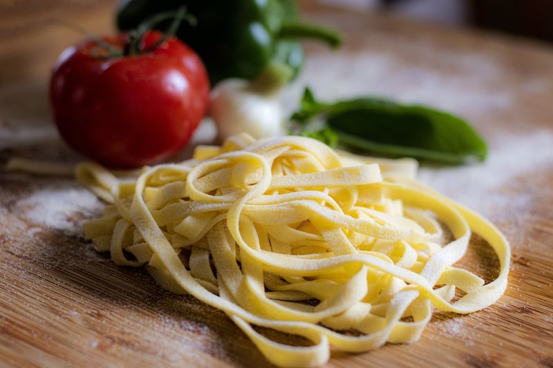 Artistic Plating Pasta